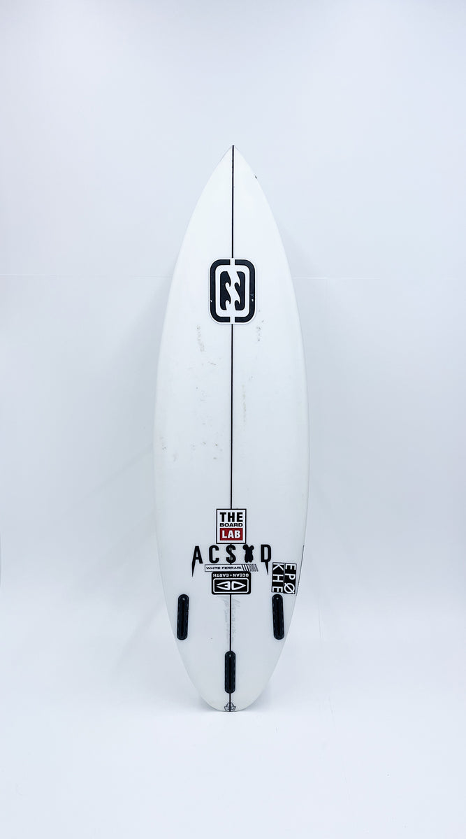 EX TEAM (WHITE FERRARI ACSOD) 5'9 x 18 3/8 x 2 3/8 26L - Dakota